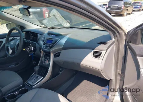 2013 Hyundai Elantra Gls from USA, damaged, VIN 5NPDH4AE7DH287809